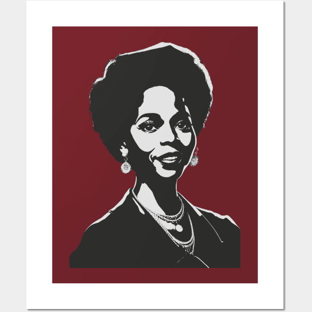 BETTYE SWANN Wall Art by Moulezitouna